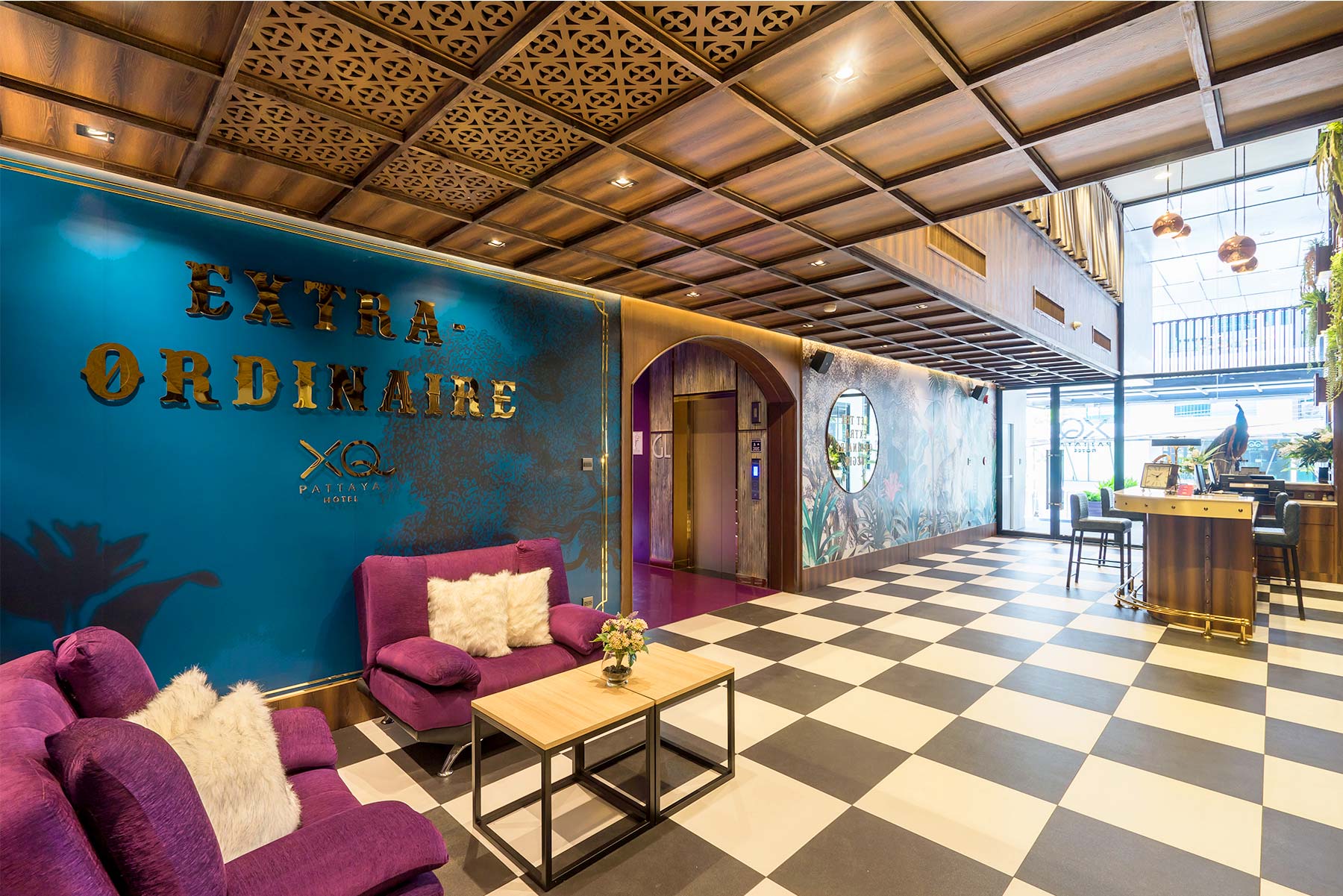XQ Pattaya Hotel lobby